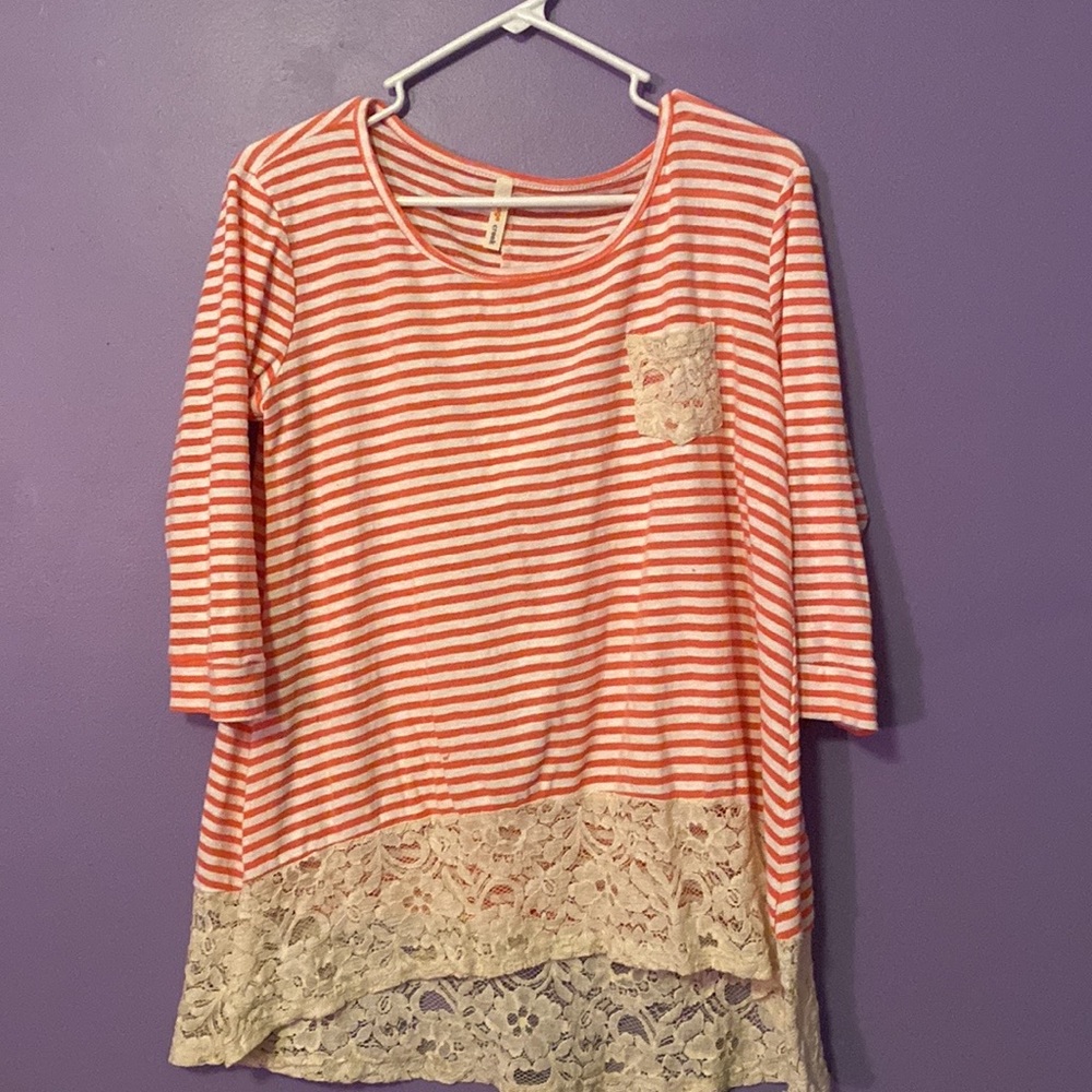 Orange top